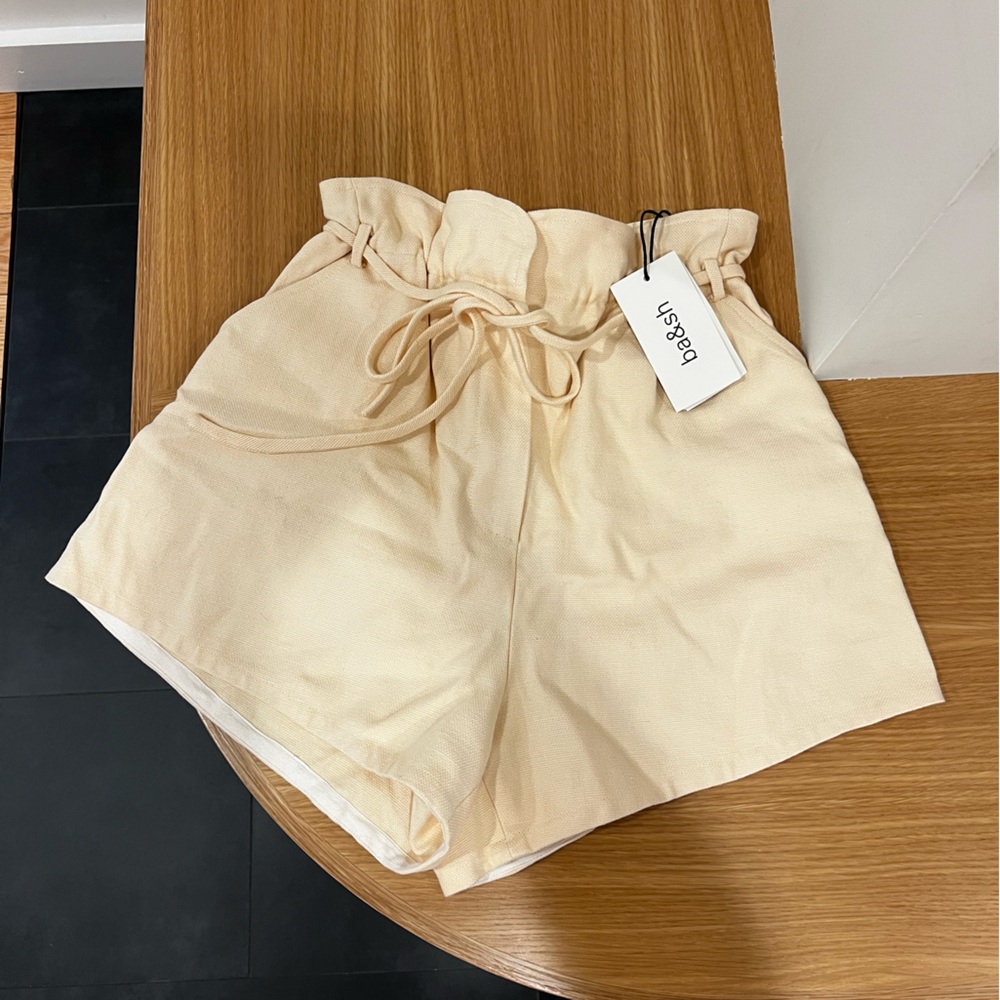 BA&SH off-white shorts